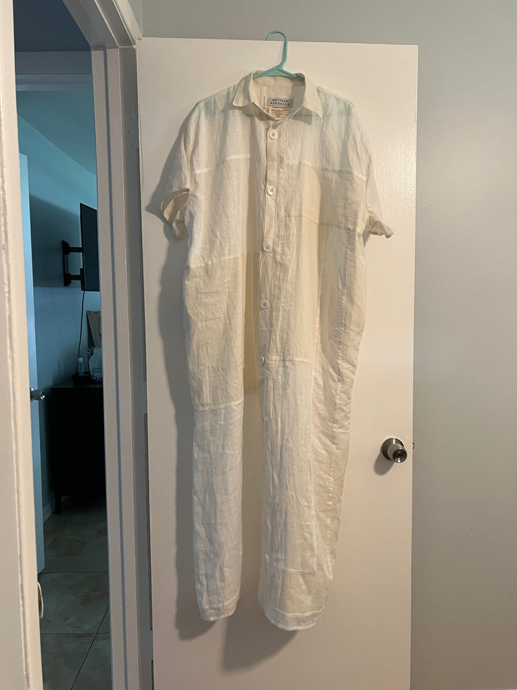 linen and cotton long shirt