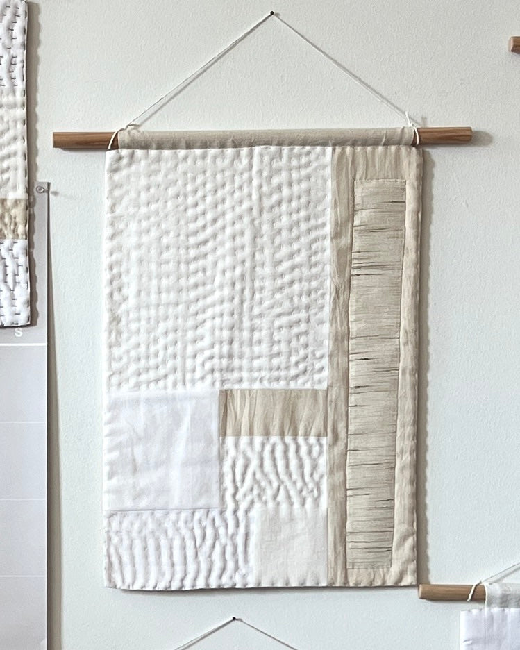natural quilt study one