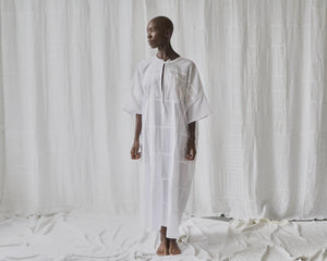 
                  
                    Load image into Gallery viewer, cotton &amp;amp; linen caftan dress
                  
                