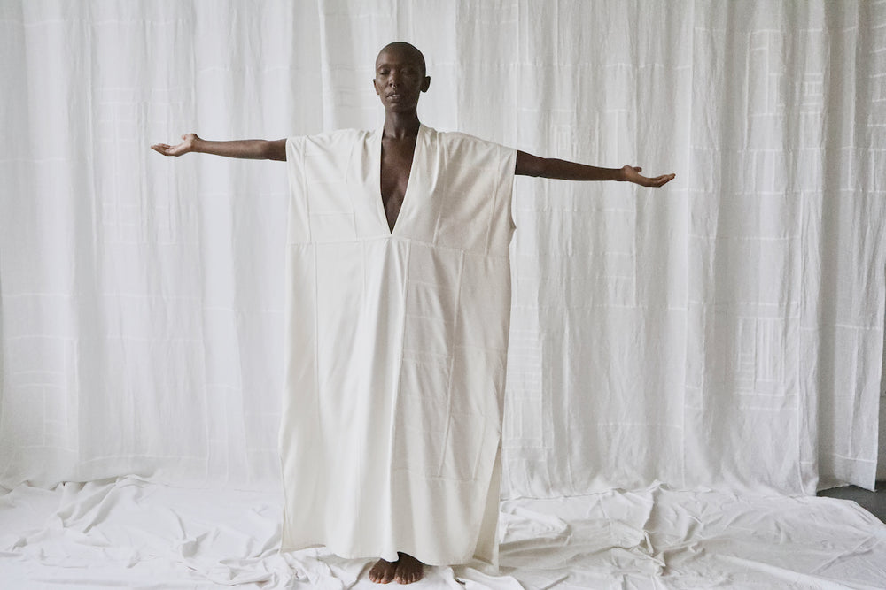silk noil dress Silk Noil Dress - Willow Organic Clothing Made in Detroit, USA